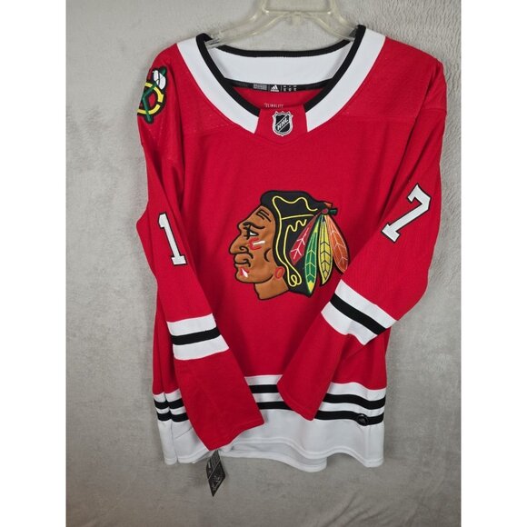 Dylan Strome Adidas Climalite Chicago Blackhawks jersey Size 52 New With Tags - Picture 6 of 11